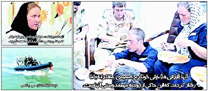 右「彼らはとても暖かく私たちに接してくれました。これは彼らのホスピタリティの精神を物語るものです」　左上「彼らは私たちが逮捕された理由を説明してくれました。彼らに暴力的な振舞はありませんでした」