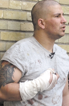 アシュカーン組長（写真：事件部）