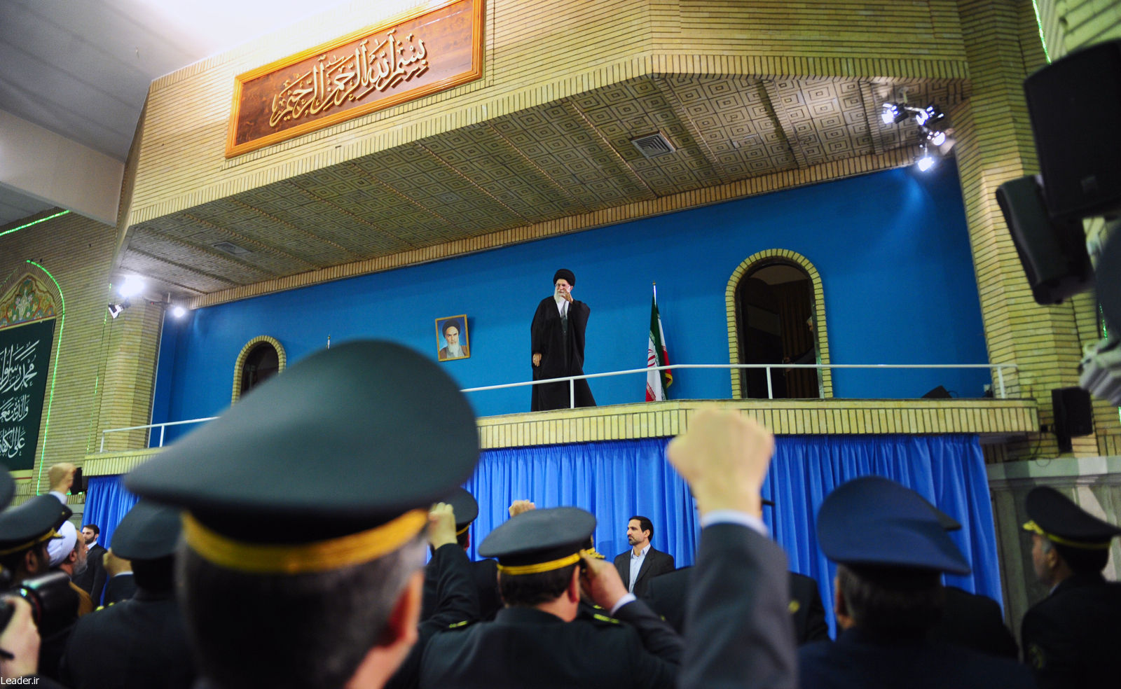 最高指導者事務所の広報サイト(http://www.leader.ir/)より