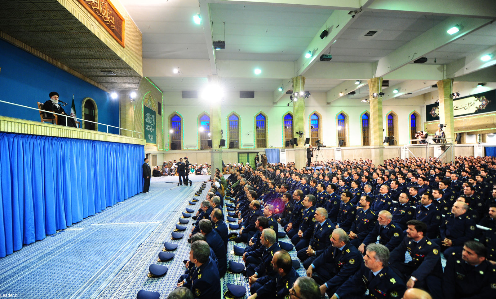 最高指導者事務所の広報サイト(http://www.leader.ir/)より