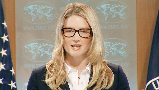 国務省のマリー・ハーフ（Marie Harf）副報道官 世界中で氷水をかぶる人続出『アイスバケツチャレンジ』って一体何？ NAVER まとめ