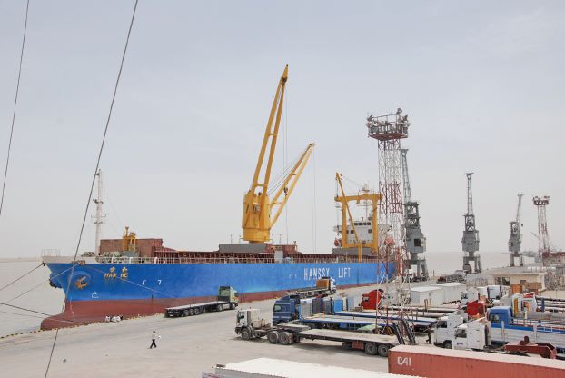 バスラ港（dorar-aliraq.net）