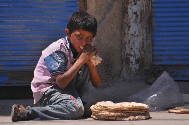 シリア人の少年