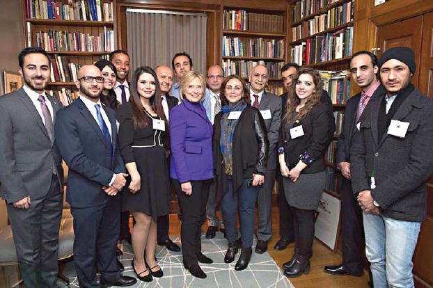 ヒラリー・クリントン氏とシリアの活動家たち