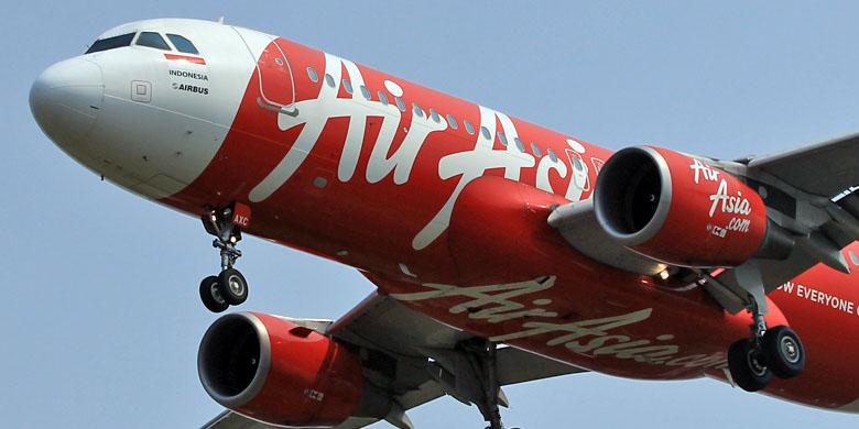 2014年12月28日以降消息を絶った、インドネシア・エアアジア社が運航するPK-AXC機。