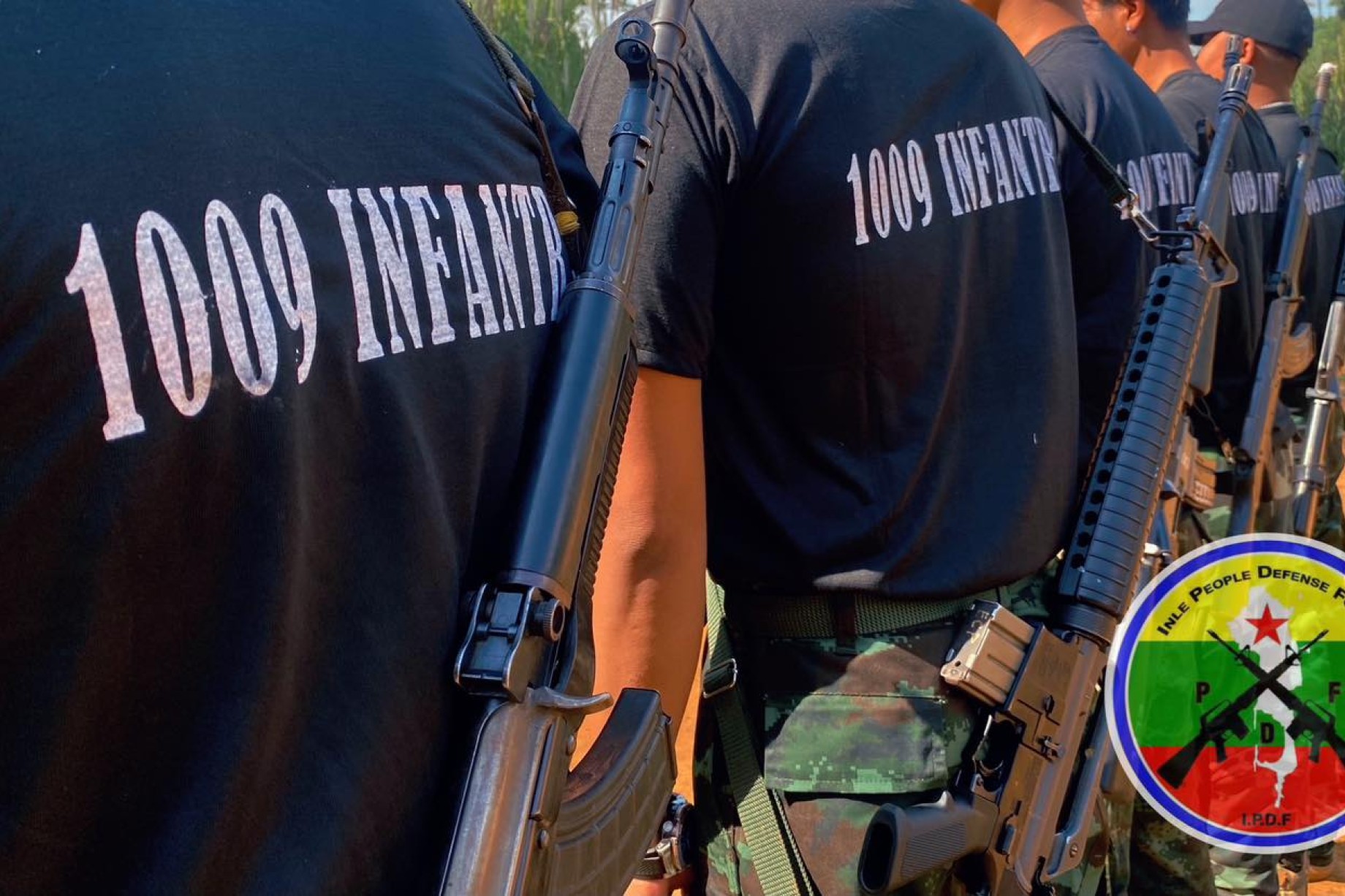 シャン州南部に拠点を置く革命組織の隊員（写真：インレーPDF）