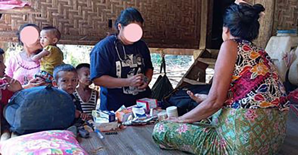 写真：ヌゥエウーミッター戦争避難民支援グループ